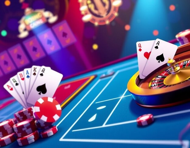Betting interface showing Player, Banker, and Tie options